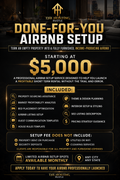 Done-For-You Airbnb Setup — Application ($5,000 Full Launch)