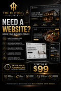 Business Website Design — Restaurant, Real Estate, Cleaning & Services